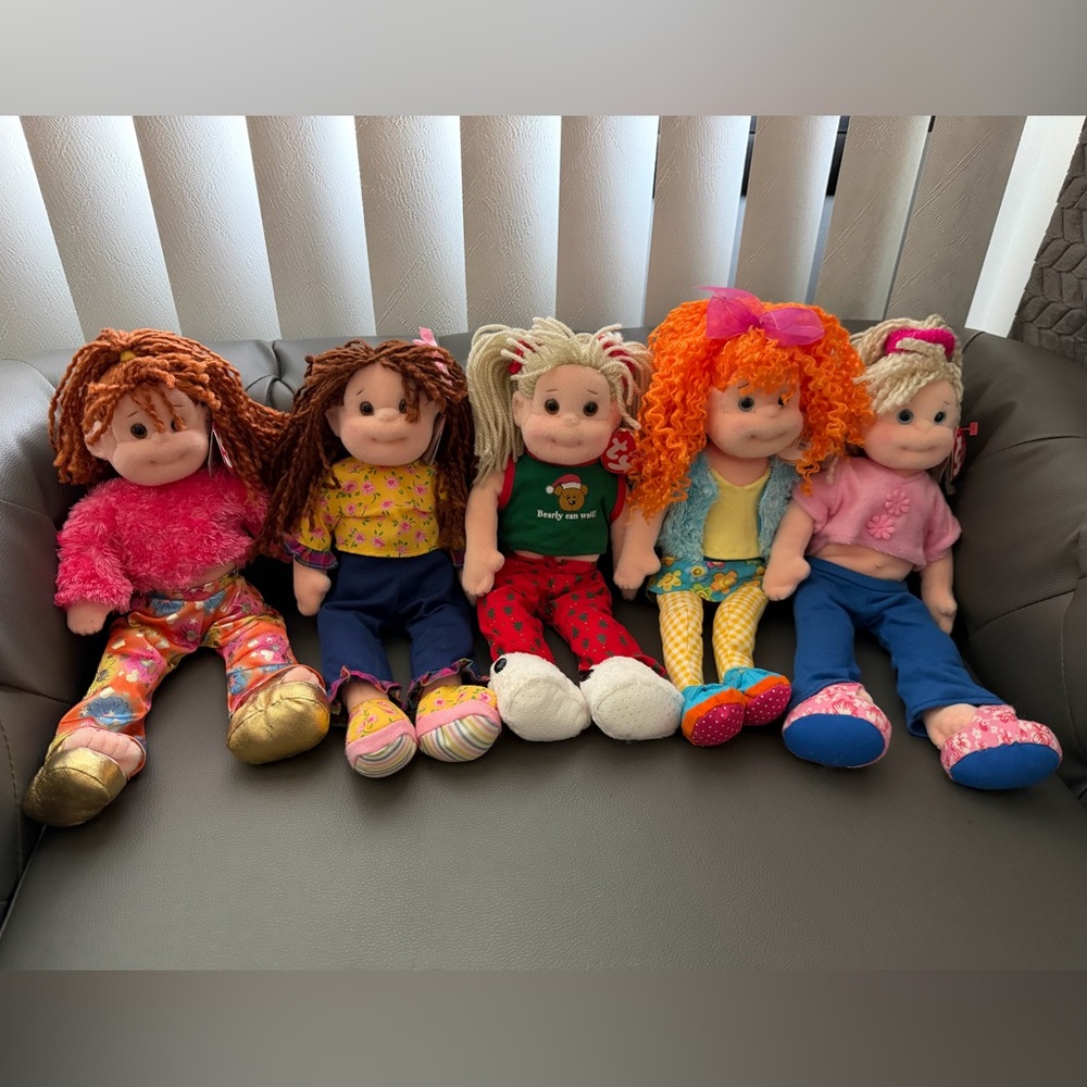 TY Beanie Bopper Collection (Destiny, Sally, Lulu, Janie, Sabrina)